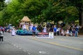 West Seattle Grand Parade, Fathoms OÃ¢â¬â¢ Fun Festival float and princesses